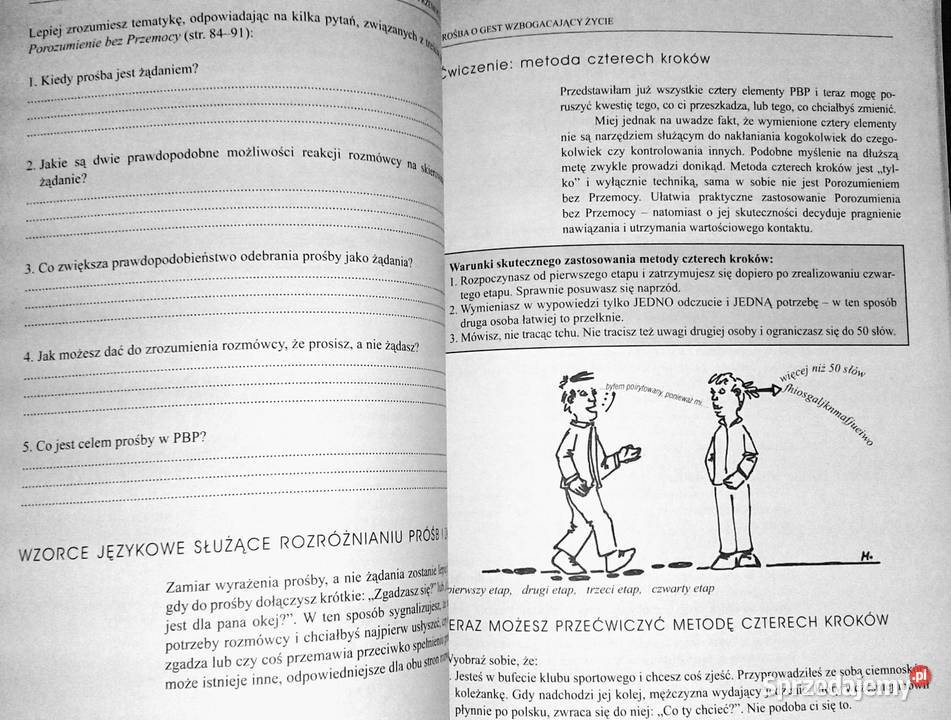 Porozumienie bez przemocy Ćwiczenia Ingrid Chełm