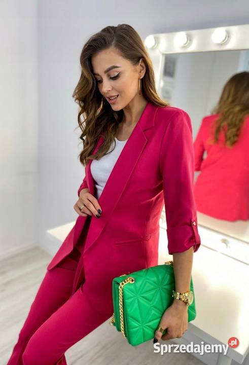 Ekskluzywny garnitur damski ADIKA TANGO neonowy Wieluń