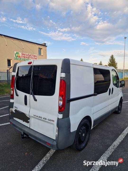 Opel Vivaro 25 CDTI 2010 nieuszkodzony Włocławek