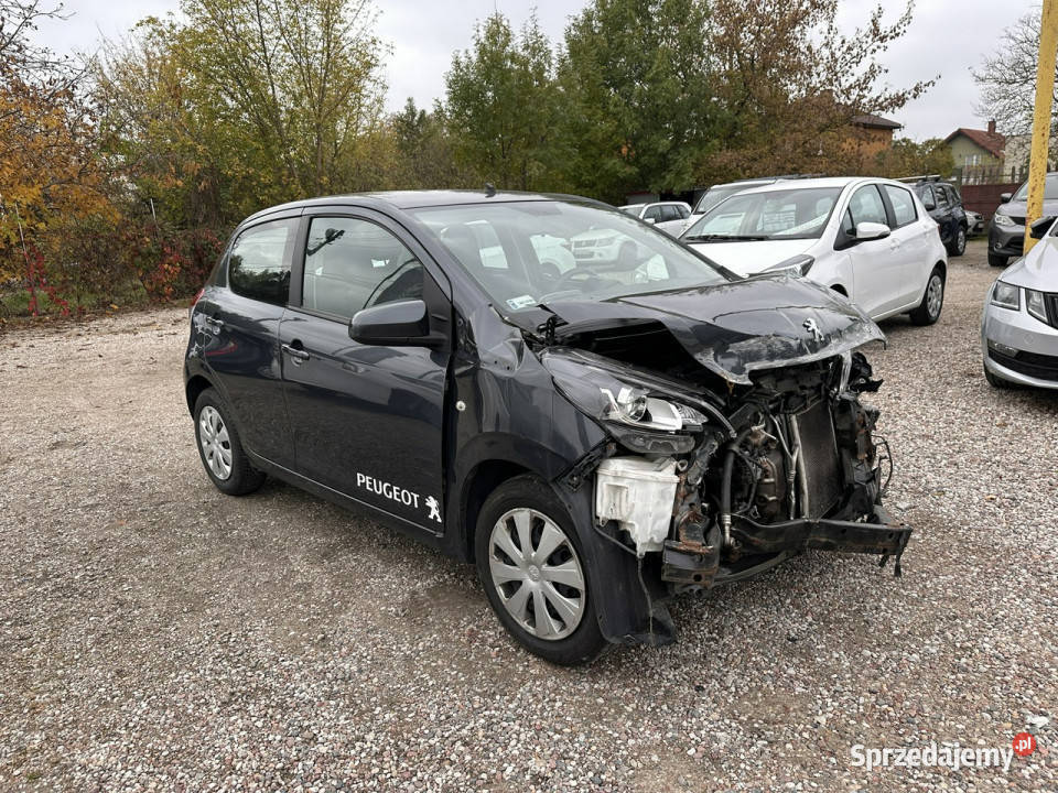 Peugeot 108 10 benzyna 68KlimaKamera cofaniaRej Warszawa