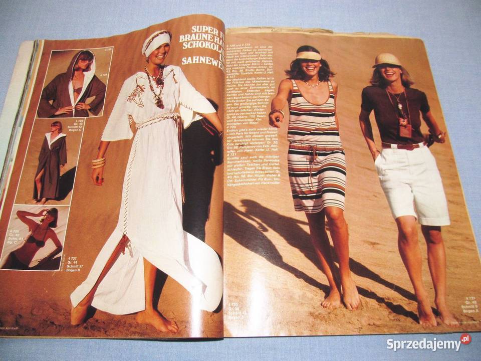 6 x Neue Mode 1974 1977 198183 Vintage moda