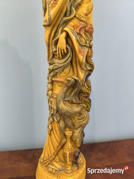 Piękna figurka motyw azjatycki wschodni Antyki Łódź