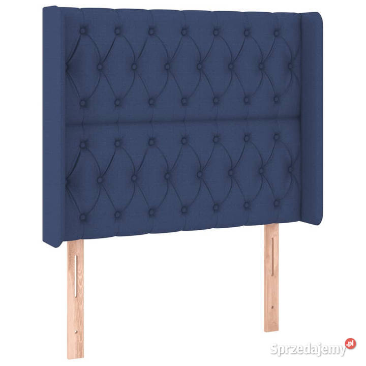 Zagłówek do łóżka z LED niebieski 103x16x118128 mazowieckie Warszawa