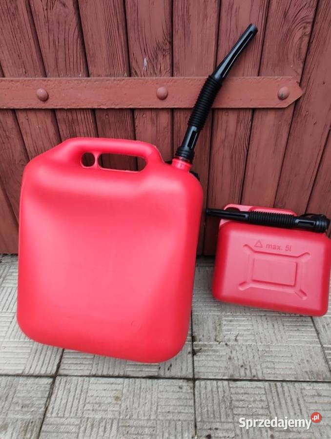 Kanister plastikowy 5 litrowy i 20 litrowy z Olecko
