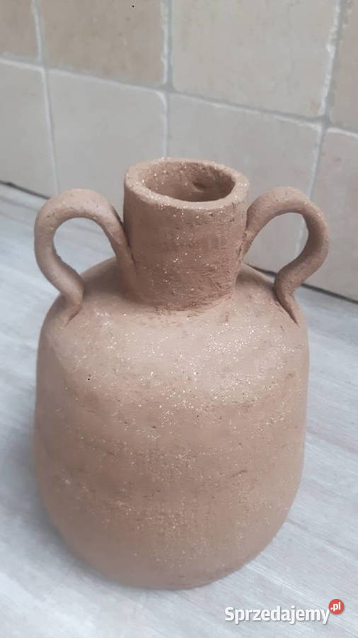Dzbanek ceramiczny ręcznie wykonany