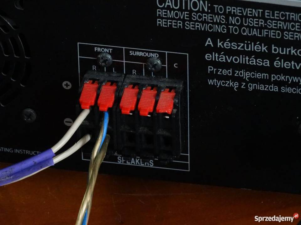 Wzmacniacz z radiem Panasonic SAEH40 pilot podkarpackie sprzedam