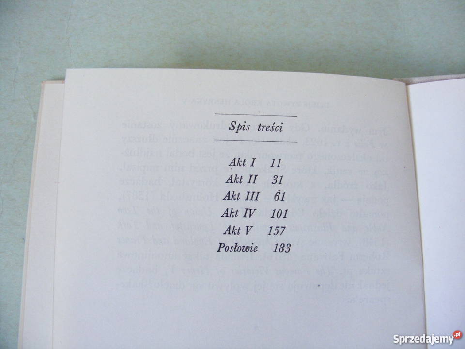 Wiersze i poematy Tragedia Othella Dzieje żywota Rok wydania 1984 Oborniki Śląskie