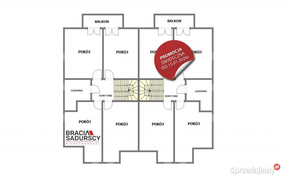 Sprzedam dom bliźniak Przeginia Duchowna 13026m2 małopolskie