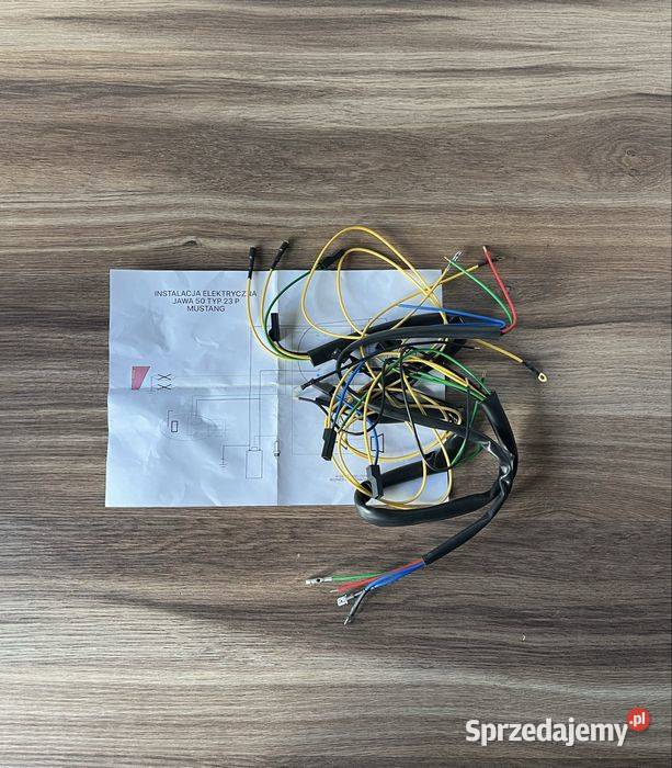 NOWA POLSKA INSTALACJA ELEKTRYCZNA JAWA 50 TYP Wiązki elektryczne śląskie Bielsko-Biała sprzedam
