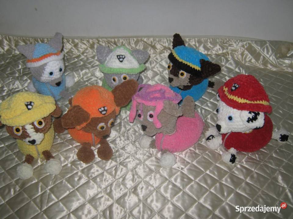 Psi patrol Pieski Rękodzieło 7 sztuk Baranowo