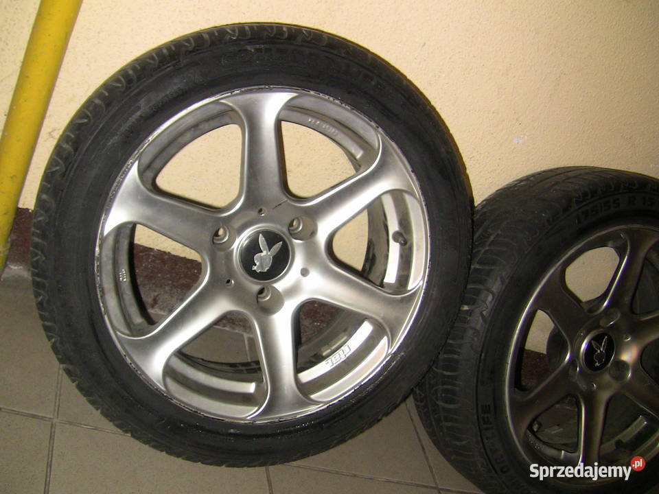 Opony plus felgi aluminium do samochodu Smart łódzkie Łódź