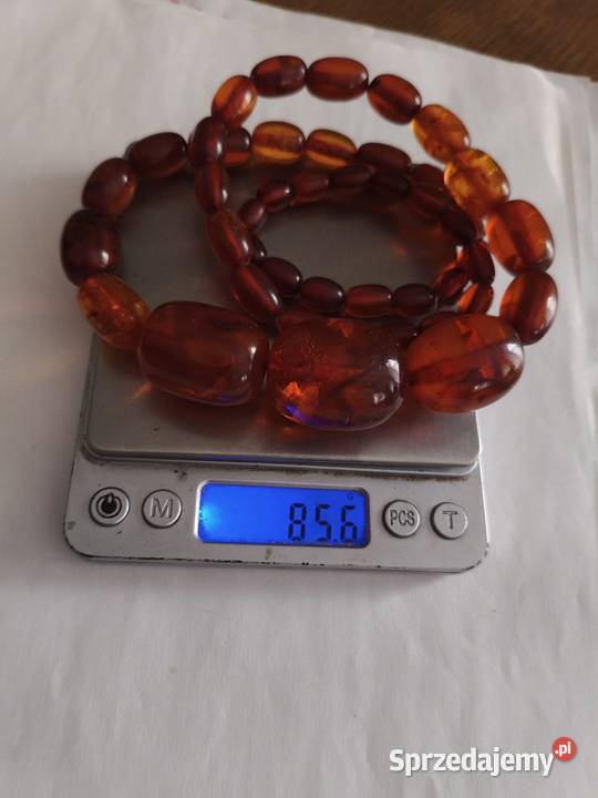 Naszyjnik Bursztyn Oliwki Vintage Białystok