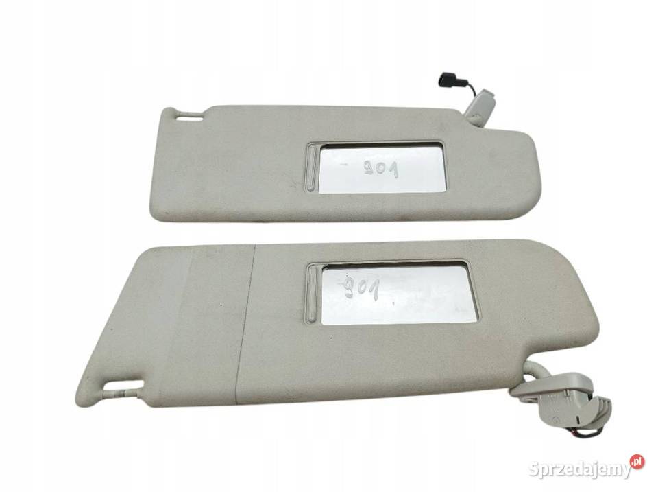 DASZKI PRZECIWSŁONECZNE LEWY PRAWY OSŁONA KPL Rok produkcji 2005