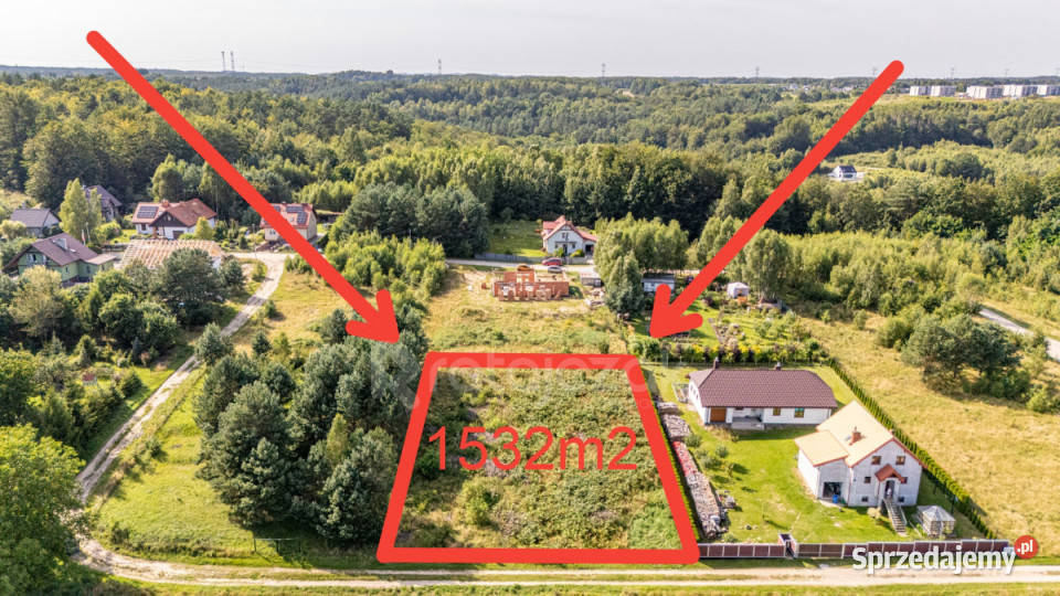 Grunt 1532m2 Gościcino 169zł/m2 pomorskie