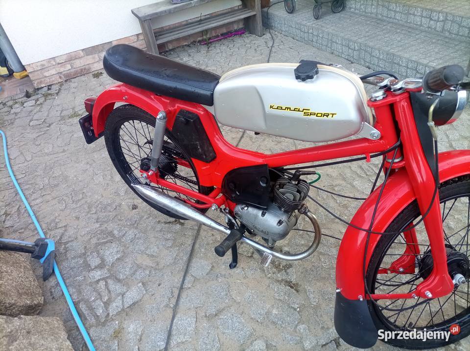 Motorower komar zarejestrowany Rok produkcji 1972 lubuskie Nowogród Bobrzański