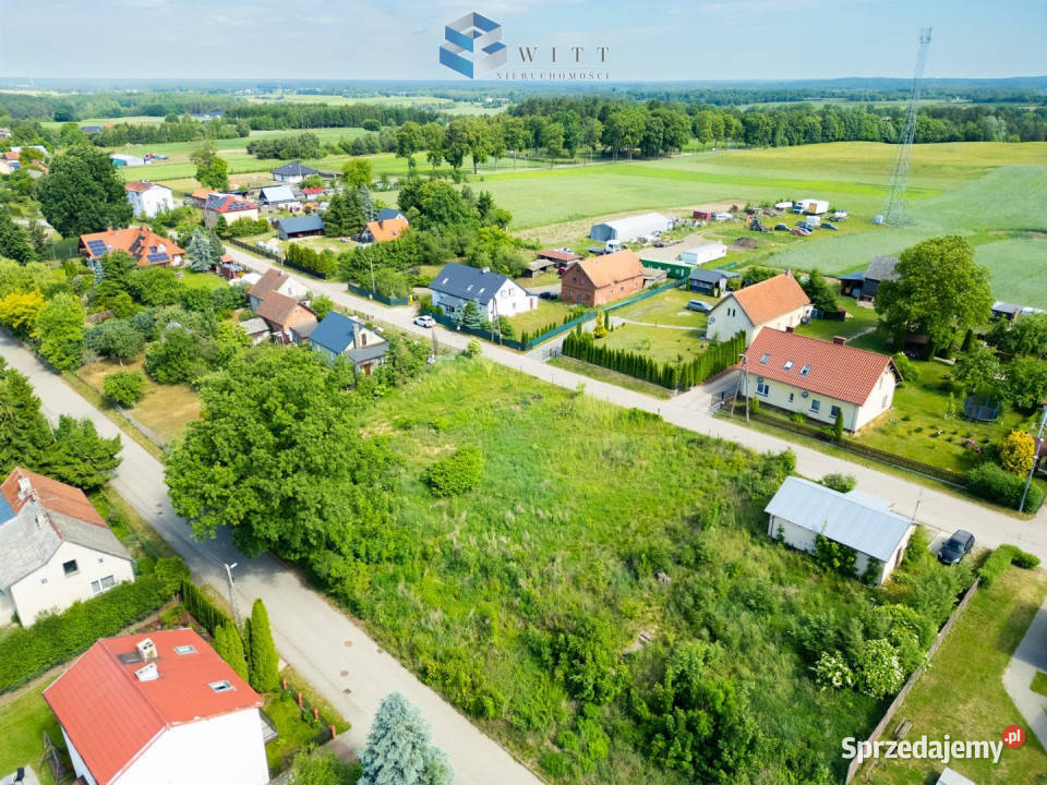 sprzedaży działki Idzbark 1149m2 41m
