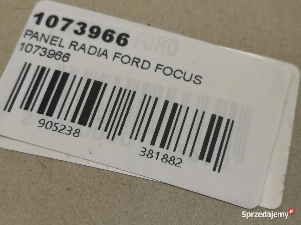 PANEL RADIA FORD FOCUS I 19982004 NOWY