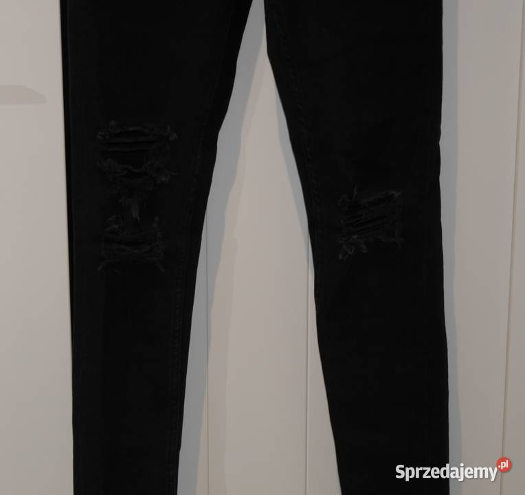 Bershka świetne spodnie dziury 34 XS Bershka Wrocław