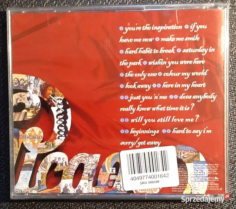 CD Kultowego Zespołu CHICAGO Album The Heart Of Katowice