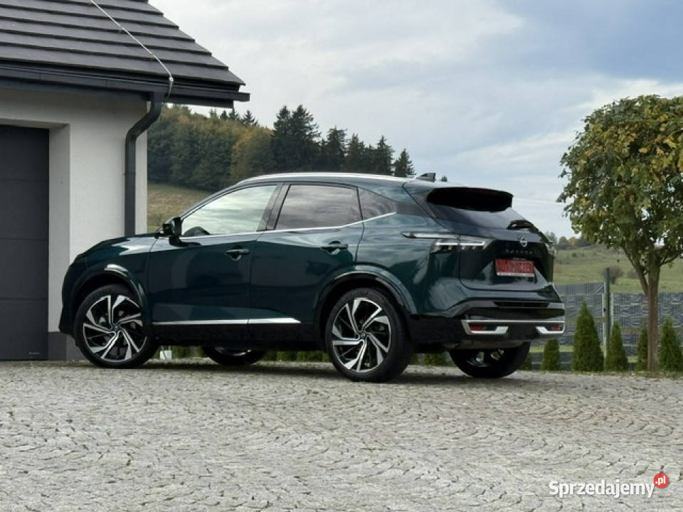 Nissan Qashqai TEKNA NAJBOGATSZA KONFIGURACJA autoalarm Kamienna Góra