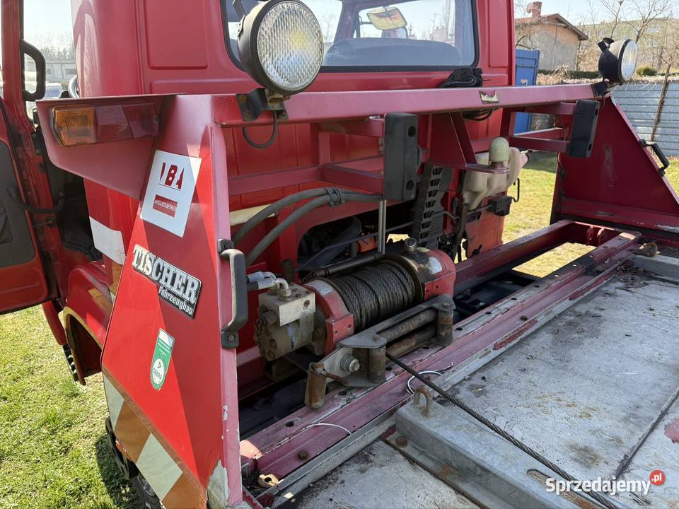 Auto laweta Pomoc Drogowa Platforma hydrauliczna Napęd tylna oś