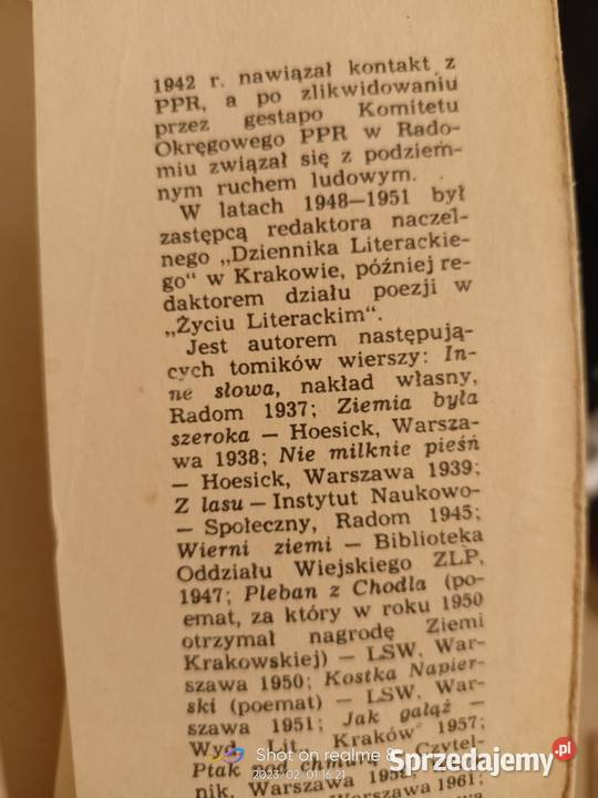 Pod wielkim wozem Skoneczny książki pierwsze Warszawa