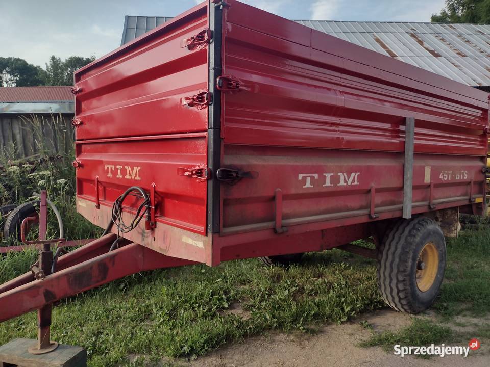 Przyczepa wywrotka Tim 5 ton Dąbrowa Białostocka sprzedam