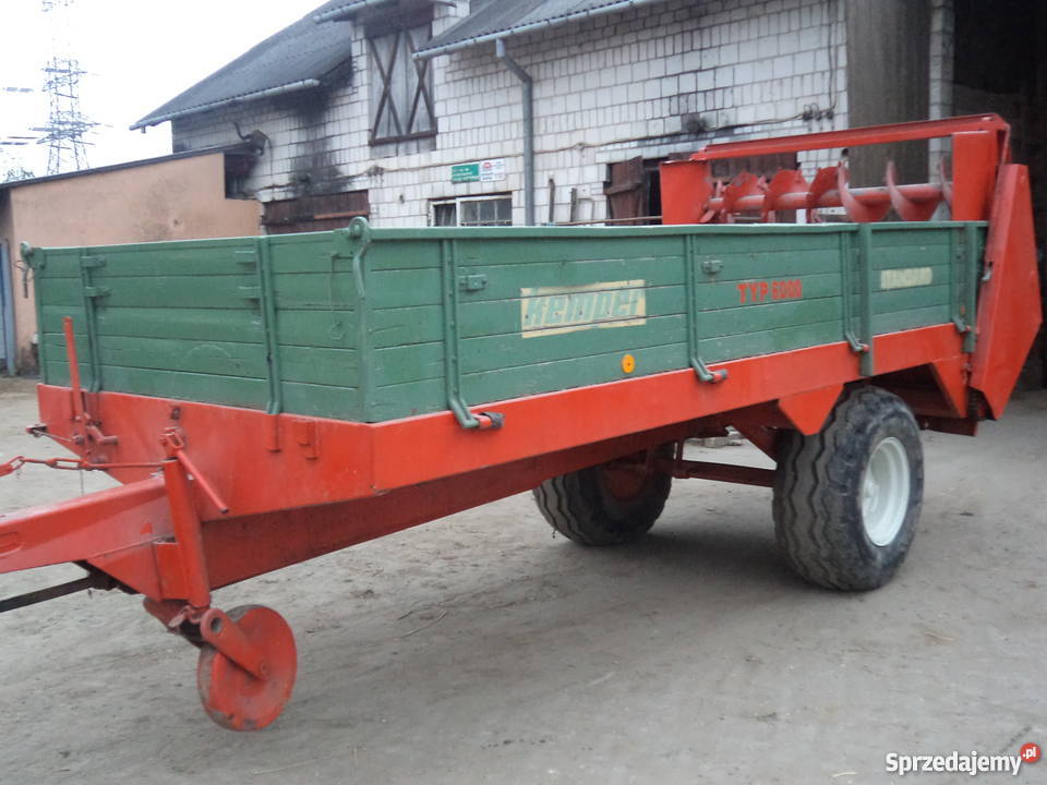 Rozrzutnik obornika Kemper nie Mengel strautmann Maciejowice