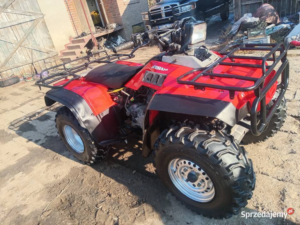honda trx 350 4x4 nowe opony transport Lublin