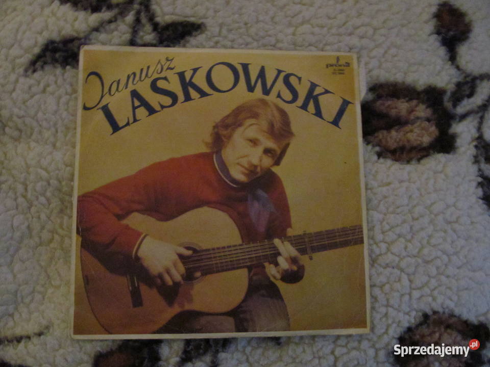 Janusz Laskłyta winylowski kwiaty kwitną ludzi p Lublin