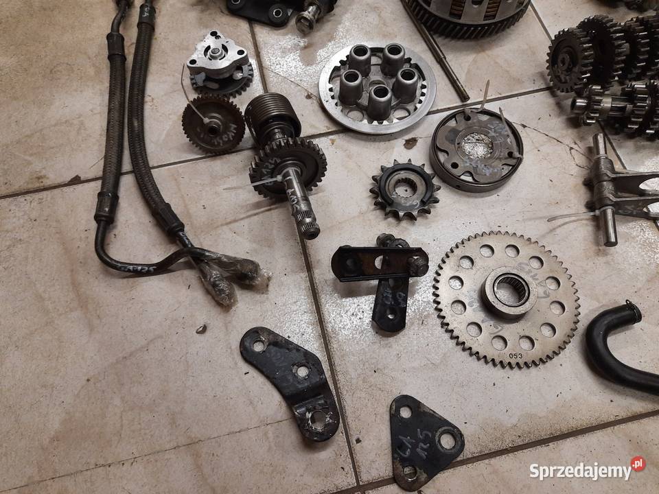 Hyosung GA 125 silnik części skrzynia sprzęgło Silniki i osprzęt dolnośląskie sprzedam