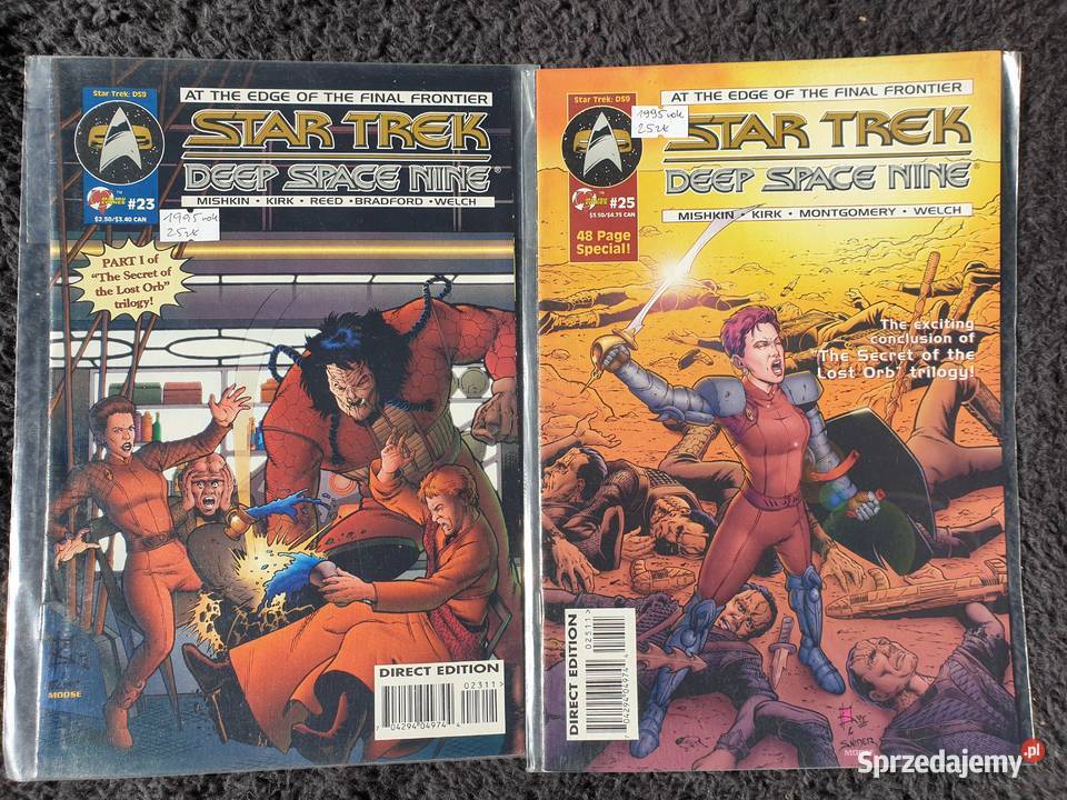Star Trek Deep Space Nine kolekcja 18 komiksów pomorskie Gdynia