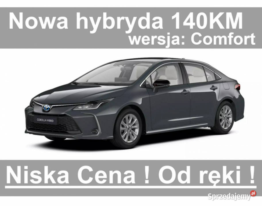 Toyota Corolla 140 Comfort Kamera 140 Hybryda gniazdo SD Corolla zachodniopomorskie Szczecinek