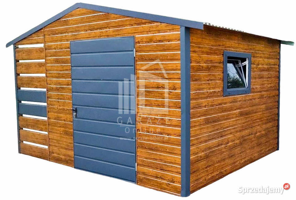 SCHOWEK DOMEK OGRODOWY 3m x 3m Wiata 1m drzwi Gdynia