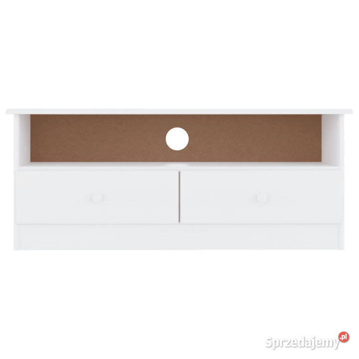 Szafka pod TV z szufladami ALTA biała 100x35x41 Warszawa