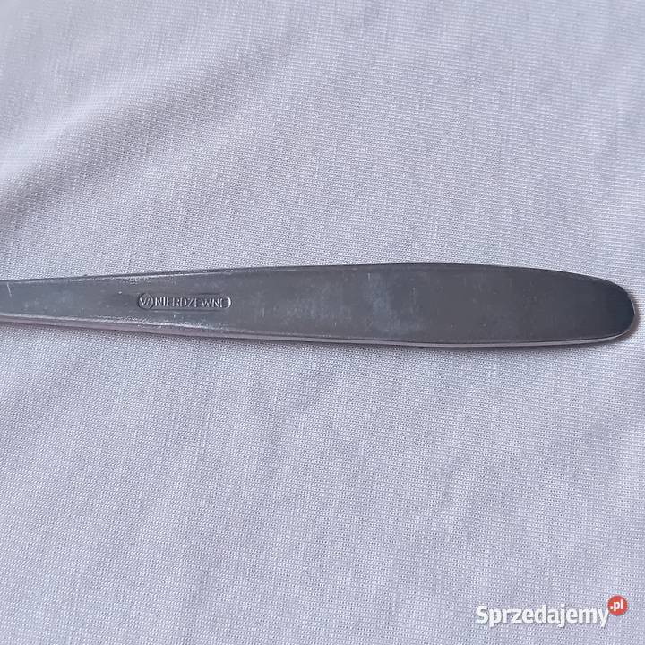 Łyżka ze stali nierdzewnej Hefra z grawerem GS