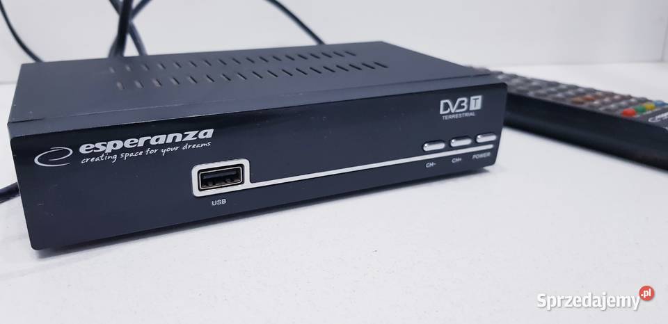 Tuner odbiornik cyfrowej telewizji naziemnej Dąbrowa Górnicza sprzedam