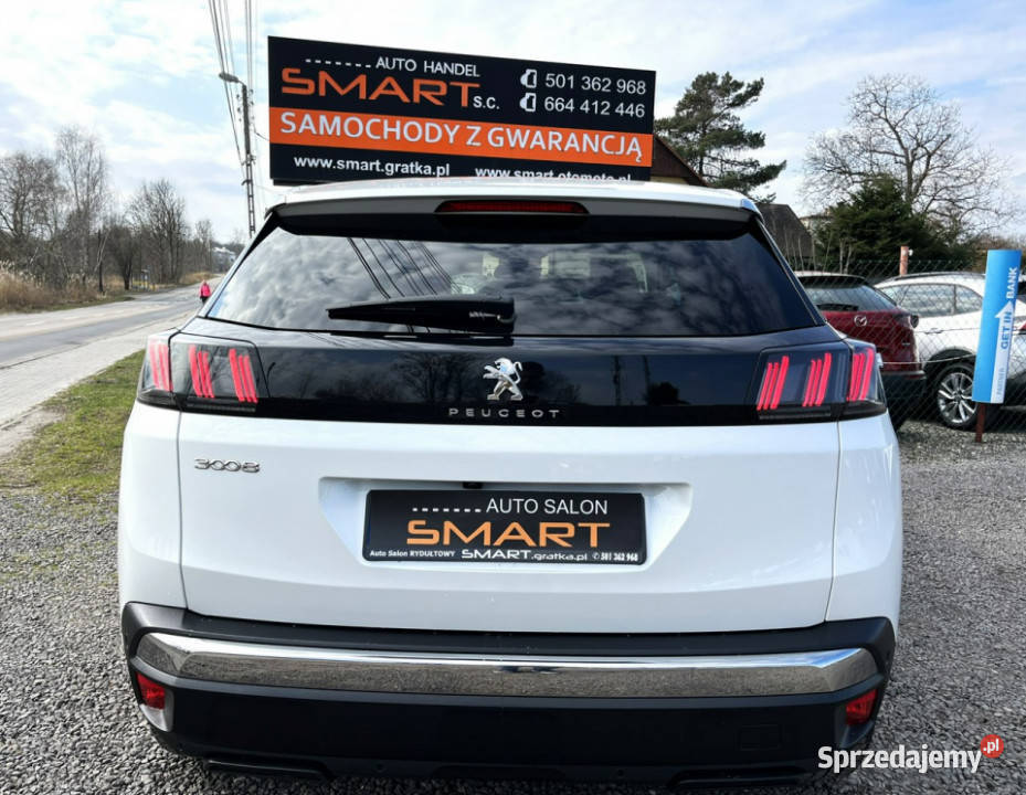 Peugeot 3008 AutomatManetki Kamery360 Salon elektryczne lusterka Rydułtowy