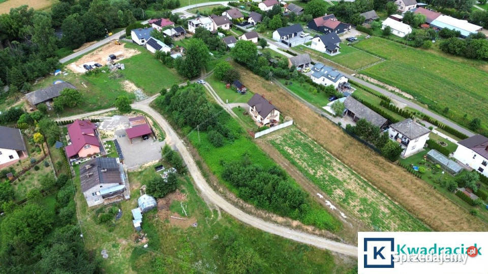 Działka do sprzedania 1468m2 Biecz utwardzona małopolskie