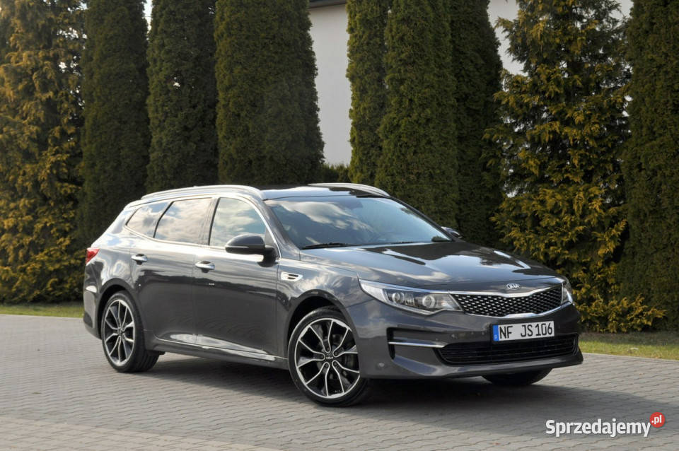 Kia Optima 20i163100LedNaviKameraGrzana szary Ostrów Mazowiecka sprzedam
