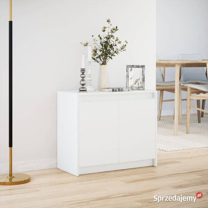 Szafka z LED biała 72x34x61 materiał Pozostałe Warszawa