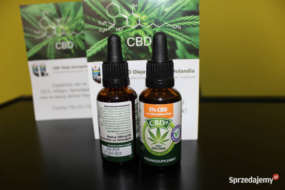 Jacob Hooy CBD Olejek 5 30ml Łódź