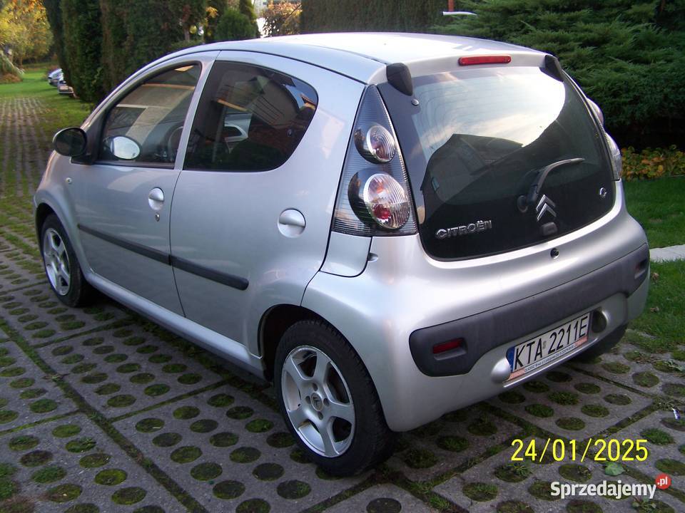Citroen C1 10 68 klima alu wspomaganie 5 drzwi poduszka powietrzna Tarnów