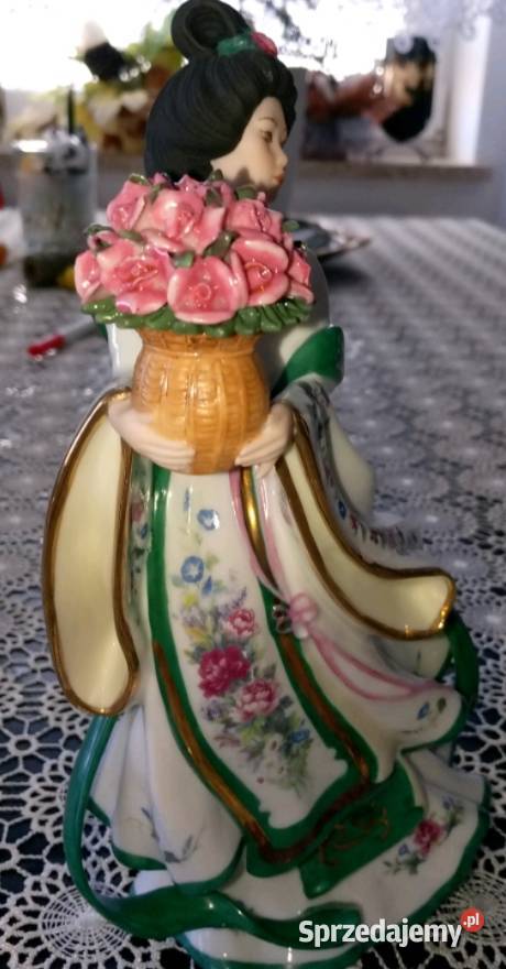 Danbury Mint Księżniczka róży Lena Liu figurka Porcelana i szkło Warszawa sprzedam