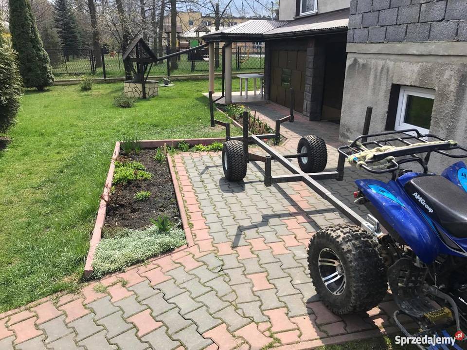 Przyczepka do quada ATV mini ciągnik 2w1 udźwig małopolskie Kraków sprzedam