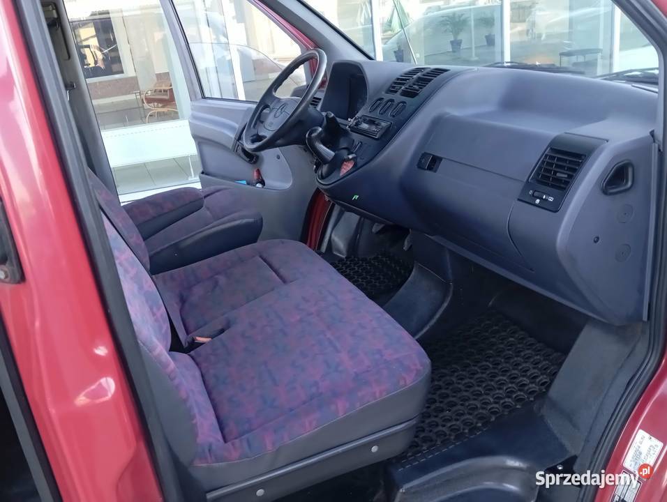 MERCEDES BENZ VITO 23 DIESEL 1 WŁAŚĆ 8 OSÓB szyberdach Vito Gostynin