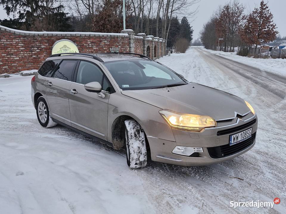 Citroen C5 X7 16 HDI 110 2011r 296600km mazowieckie