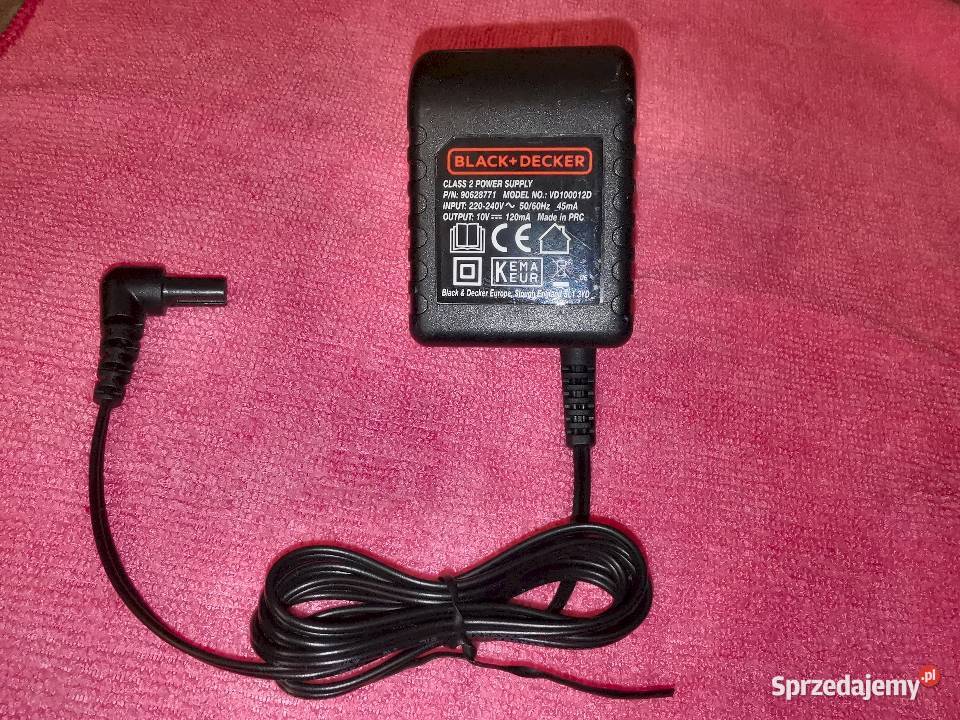 Zasilacz sieciowy BlackDecker VD100012D Łódź sprzedam