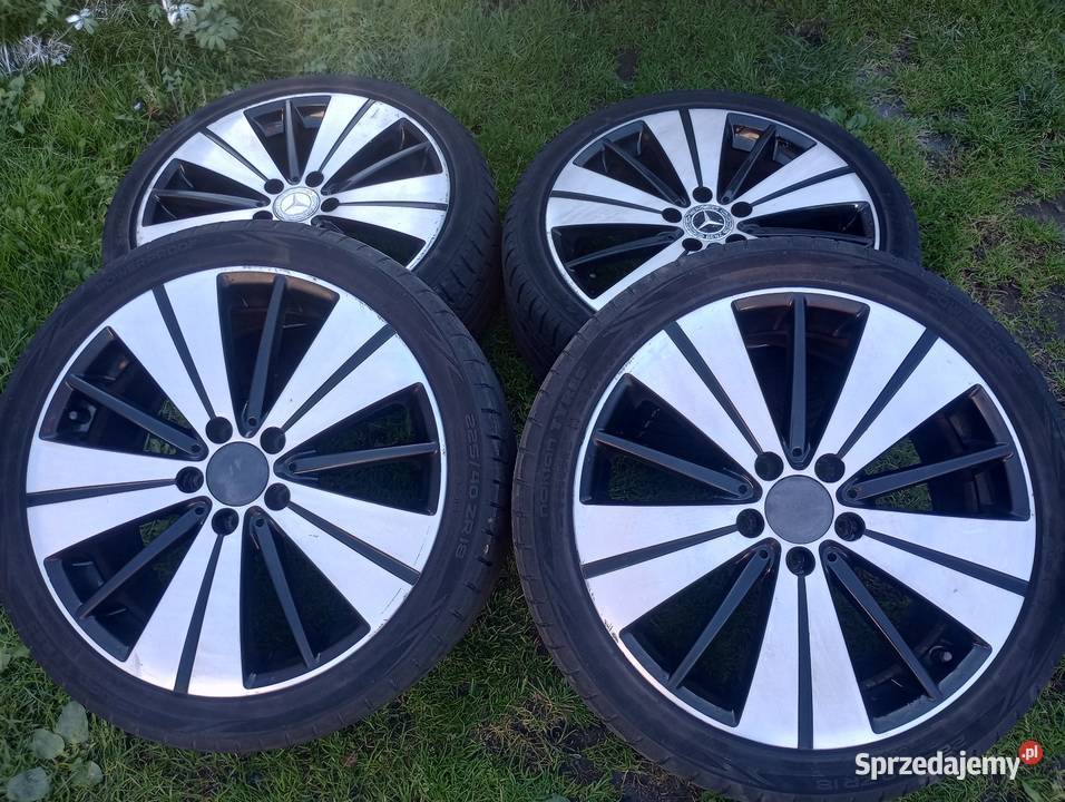 Alufelgi 18 Mercedes Oryginalne 5x112 et52 Felgi Felgi Włocławek sprzedam