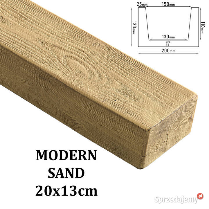 Belka Modern 20x13 SAND Gdów